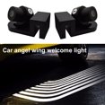 thumbnail image 1 of Gwong Autos 2pcs Angel Angel Light Impermeable Largo Servicio Life 8-36V Proyector de sombra Cortesía Step Light for Car Gwong 24015207, 1 of 6