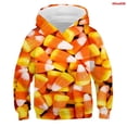 thumbnail image 3 of Sudaderas con capucha para niños y niñas con estampado 3D de comida divertida, macarrones de caramelo, sudaderas con capucha para niños, ropa para adolescentes, jerseys de Nutella para niños 2021, 3 of 5