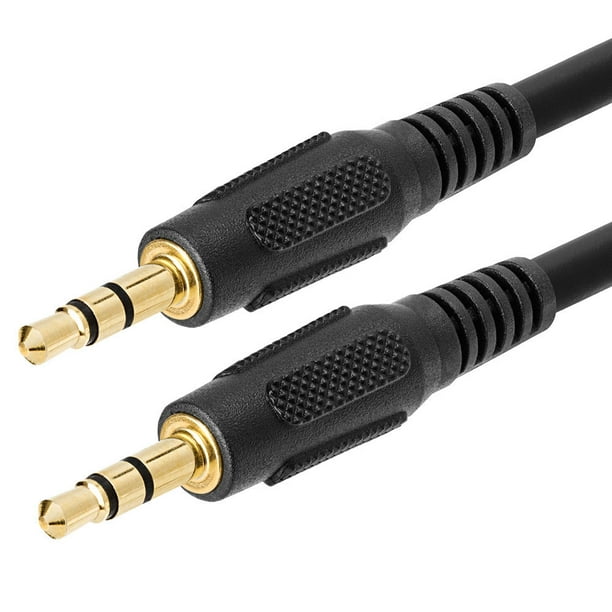 3.5mm Aux Male to Male Stereo Audio Cable Auxiliary Headphones Cord MP3