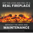 thumbnail image 4 of 47.2"x15.7"x32.5" Seville Fireplace Mantel with LED Insert, 4 of 6