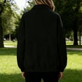 thumbnail image 5 of Women's Sun Protection Jackets Sunscreen High Neck Long Sleeve Elastic Hem Quick-drying Zipper Solid Color Outdoor Workout Tops S-2XL, 5 of 9