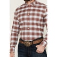 thumbnail image 3 of Cody James Men's Rush Plaid Print Long Sleeve Button-Down Stretch Western Shirt Ivory XX-, 3 of 4