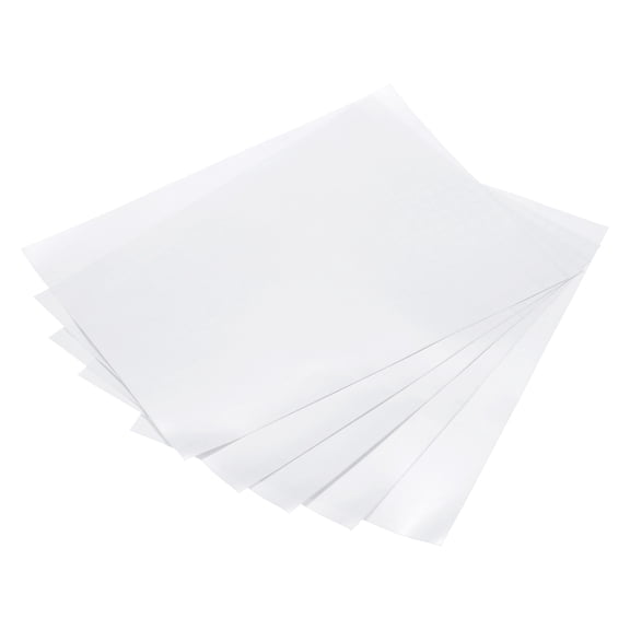 Uxcell Self Adhesive Cold Laminating Film Laminator 8.5"x11" with Adhesive Backing for Photos, Menus,4 Pack