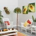 thumbnail image 4 of Nearly Natural 6ft. Christmas Palm Artificial Tree with 200 Warm White LED Lights, 4 of 8