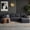 Gray, variant on Garaneeds 134" Oversized Boneless Couch with Chaise, U Shaped Modular Sectional Sofa for Living Room, Cloud Sofa Couch, Corduroy Deep Seat Couch with Headrests, No Assembly, Black