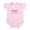 Petal Pink, variant on CafePress - Poof Work Done Infant Bodysuit - Baby Light Bodysuit, Size Newborn - 24 Months