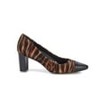 thumbnail image 4 of Walking Cradles Wc Stevie Women Pump Shoe In Multistripe Calf Hair, 4 of 5