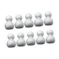 thumbnail image 3 of 10 muñecos de nieve navideños, muñecos de nieve portátiles y divertidos, con forma de bolas de espuma para fiestas, guarderías, decoraciones navideñas 14 centímetros, 3 of 8