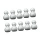 thumbnail image 3 of 10 modelos de muñecos de nieve navideños, manualidades DIY, divertidos adornos portátiles, bolas de espuma con forma de muñeco de nieve para proyectos 14 centímetros, 3 of 8