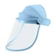 thumbnail image 1 of Protector facial ergonómico reutilizable para mujeres y hombres con protección contra salpicaduras Azul, 1 of 9