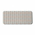 thumbnail image 1 of Fish Computer Mouse Pad, Childish Pattern with Marine Cartoon Animal, Rectangle Non-Slip Rubber Mousepad X-Large, 35" x 15" Gaming Size, White Blue Grey Orange, by Ambesonne, 1 of 2