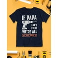 thumbnail image 6 of stars Papa Shirt - Father's Day Gifts from Daughter or Son - Grandpa Dad's Funny Men's Shirts - Gifts for Father's Day, Birthday, or Christmas - Made in the USA, Machine Washable, 6 of 10