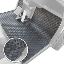 Xtreme Mats Yamaha Golf Cart Mat, Full Coverage Golf Cart Floor Liner Mat - Fits Yamaha Adventurer (2007-2017), G29, YDR, & Drive (Gen1) Models Only - All Black