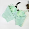 thumbnail image 5 of Kaemgyyd Sequin Bralette for Women Cute Bow Spaghetti Strap Crop Tops Glitter Slim Fashion Croset Camisoles Sparkly Outfit Dance Party, 5 of 5