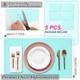 thumbnail image 2 of Doublures de Réfrigérateur Doublures d'Étagère Tapis de Réfrigérateur Lavables Tapis de Cuisine en Silicone pour Réfrigérateur 5 Pcs/ensemble, 2 of 8
