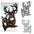 thumbnail image 4 of Animal Deer Metal Die Cuts,Merry Christmas Couple Deer Elk Card Cutting Dies Cut Stencils DIY Scrapbooking Photo Album Decorative Embossing Paper Card Making, 4 of 6