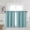 Aqua, variant on Cafe Curtains Tier 36 Inch Length 2 Panels, Short Thermal Insulated Room Darkening Small Kitchen Window Blackout Curtains Over Sink for Bathroom Basement, Black, Each 30" Wx36 L