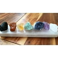 thumbnail image 5 of HOOUN Natural Raw Rough Crystal 7 Set with Selenite Plasterboard, 5 of 5