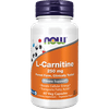 NOW Supplements, L-Carnitine 250 mg, Purest Form, Amino Acid, Fitness Support*, 60 Veg Capsules