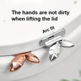 thumbnail image 1 of 2/4/6pcs Lift Toilet Seat Handle, Plastic Toilet Seat Lifter, Practical Toilet Seat Lifter, Can Avoid Touching The Toilet Lid, Toilet Accessories, Home Essential, 1 of 5