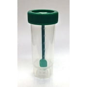 Centrifuge Tubes Flat Bottom with Spoon, 30mL, Sterile, Green Plug Cap, PP (QTY. 50 per Case) by BioRx Sponix