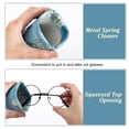 thumbnail image 3 of Estuche para Anteojos MoKo Paquete de 2 Fundas Blandas Portátiles, 3 of 7