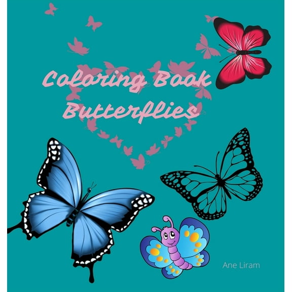 Coloring Book Butterflies, (Hardcover)