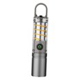 thumbnail image 3 of Linternas portátiles Llavero, Antorcha de mano Senderismo Luces de flash 5 modos, Luces de trabajo para mochilero Coche Garaje Tienda Supervivencia, 3 of 7