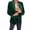 Green, variant on Sequin Suit Coat Women Suit Coat Lapel Long Sleeve Button Suit Jacket Glitter Sequins Autumn Winter Business Outerwear Street Party Wear Lapel Jacket