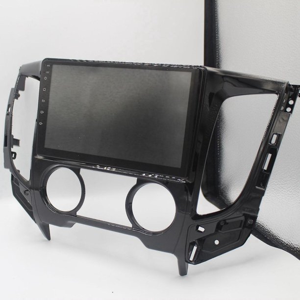 Marco de DVD de coche de doble Din con fascia de coche de 9 pulgadas para Kj/kk/kl/ L200 2015+