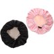 thumbnail image 4 of 2pcs para dormir sombrero redondo para dormir para dormir capó portátil capó satén sombrero para dormir ajustable, 4 of 6
