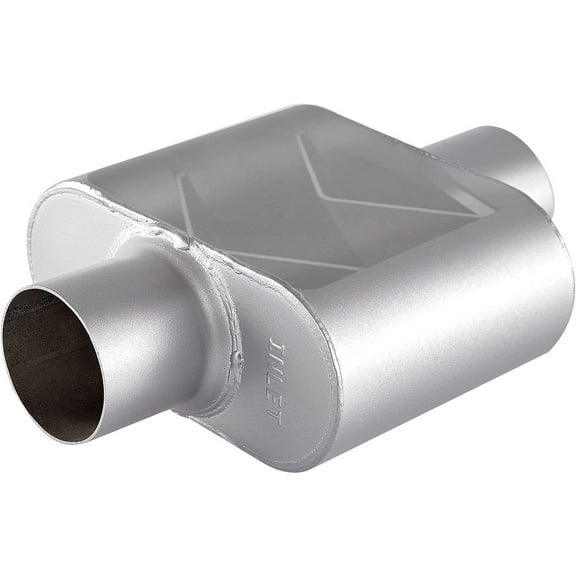 Elshine Universal Exhaust Muffler with Aggressive Sound, Anti-corrosive Muffler, Chamber Performance Mufflers for Cars, Trucks