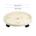 thumbnail image 2 of Caddy pour Plantes avec Roues 14 Pouces 1 Pack Caddy pour Plantes sur Roues Plateau pour Plantes avec Roues, 2 of 16