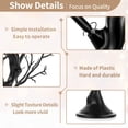 thumbnail image 4 of Árbol de Navidad NUPTIO Manzanita negra de 58 cm, resina, 2 unidades, 4 of 7