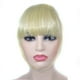 thumbnail image 1 of Fiudx Diadema Trenzada, Elegante Flequillo Sintético, Diadema con Clip Seguro, Extensiones Resistentes Al Calórico, Mejora de Peinado Versátil, Accesorio de Moda para Mujer, Ideal para Cualquier Ocas, 1 of 2