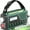 Green, variant on Hand Crank Emergency Weather Radio 10000mAh, NOAA/AM/FM/SW, Solar & Type-C Rechargeable, SOS Alarm, Flashlight, LED Reading Light, Compass, Waterproof for Outdoor Survival