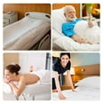 thumbnail image 6 of Twin Fitted Sheets 20 Pack - Microfiber Bed Sheets with Deep Pockets, White - Dorm, Hotel, Hospital, Massage Table - Comfy & Soft, 6 of 8