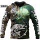 thumbnail image 2 of Sudadera con capucha de moda de primavera para hombre, sudadera con capucha y estampado 3D por todas partes, ropa deportiva informal unisex YL791, 2 of 5
