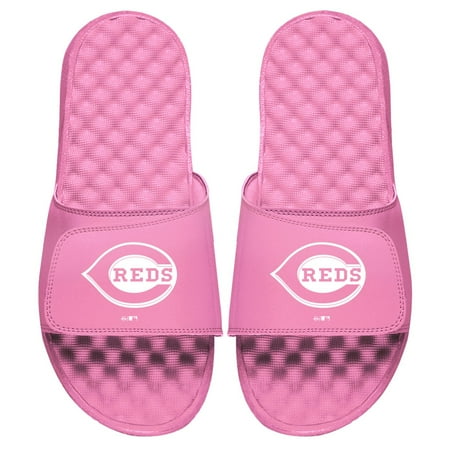 

Women s ISlide Pink Cincinnati Reds Primary Logo Slide Sandals
