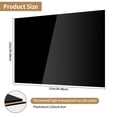 thumbnail image 7 of Lesnlok 2 Pack 12 x 12 black acrylic sheet 1/8 inch thick3mm Black Plexiglass Sheet DIY Materials for Home Decor, Handcraft, Painting, Photography, Switch Panel, Display Stand, 7 of 7