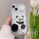 thumbnail image 4 of Redmi 12C 9T 9A A1 A + 10C 10A 10 9C Nota 12 11Pro + 11 11s 10s 10 9 9s 8 Pro Mi 11 Lite Poco X3 NFC Funda De Teléfono De Panda De Dibujos Animados Lindo + Colgante De Pommel, 4 of 4