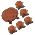thumbnail image 3 of Raindrops 5 Stools 1 Table Resin Chair Table Craft Micro Landscape Decoration Fairy Garden Miniature Decors, 3 of 8