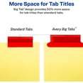 thumbnail image 5 of 8-Tab Binder Dividers, Insertable Multi-Color Big Tabs, 6 Sets, 5 of 10