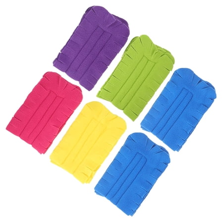 Hemoton 6pcs Heavy Duty Duster Refills Household Dusting Reusable And Washable Duster Pads For Dust Removal