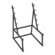 thumbnail image 3 of Figura en miniatura de soporte para sentadillas, adorno de escritorio y portalápices, hierro, decoración de gimnasio negra, 3 of 8
