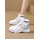 thumbnail image 3 of Women's Snow Boots, New Winter Fashionable & Comfortable Thickened & Warm Fluffy Lined & Casual Sporty & Comfortable Flat Sole Footwear For Students, 3 of 4