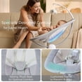 thumbnail image 5 of Momcozy CocoSway 3D-Motion Baby Swing for Infants to Toddlers, 6 Motion Modes & 4 Speeds, 180° Rotating Seat, 8 Preset Lullabies, 5 of 12