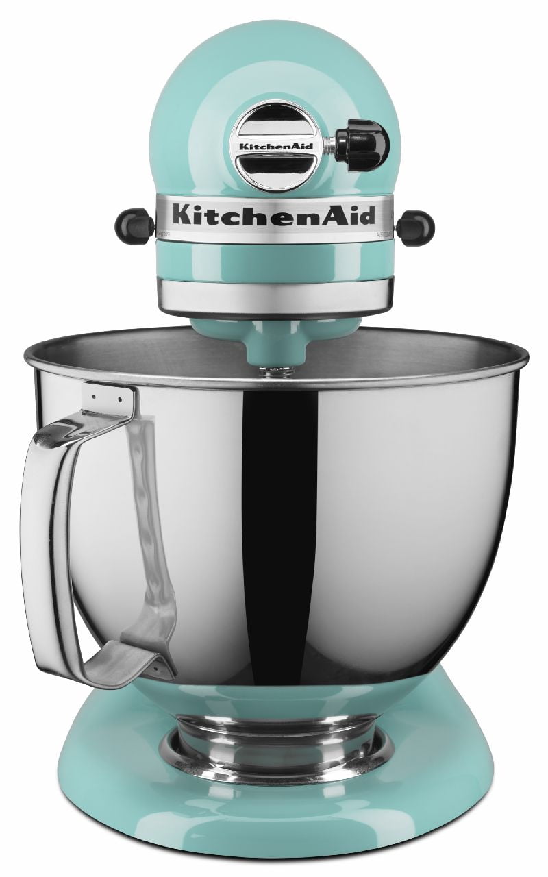 KitchenAid Artisan Series 5 Quart Tilt-Head Stand Mixer, Dishwasher Safe Parts, Blue, 10 Speeds, 325 Watts, 1