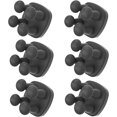 thumbnail image 1 of Soporte de silicona para cepillos de dientes, paquete de 6 ganchos multifunción para montar en la pared, autoadhesivos, 1 of 5