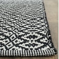 thumbnail image 3 of SAFAVIEH Montauk Corrine Geometric Cotton Area Rug, Ivory/Black, 5' x 7', 3 of 5